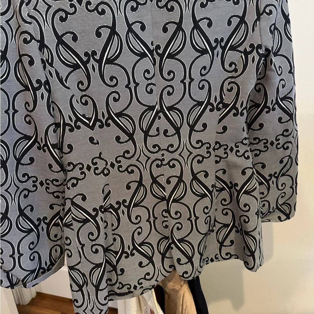 Dior Black and Gray Patterned Blazer